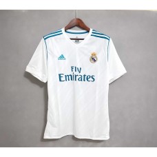 Real Madrid 17/18 Home White Soccer Jersey